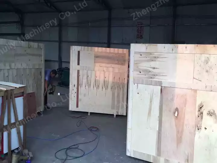 Agarbatti cone machine packing with wooden boxes
