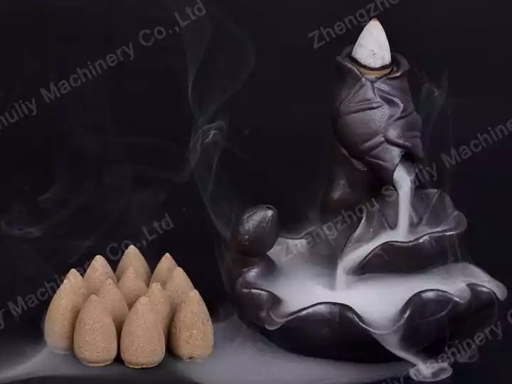 Backflow incense cones
