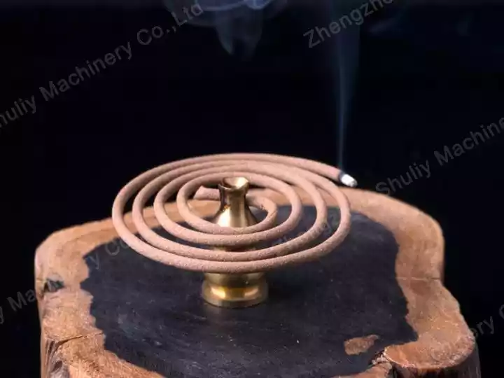 Coil incense
