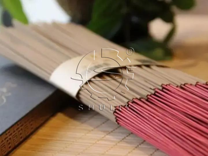 incense sticks made by incense maker machine