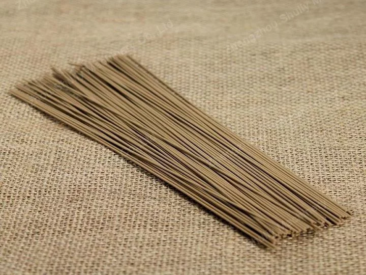 Raw material for incense