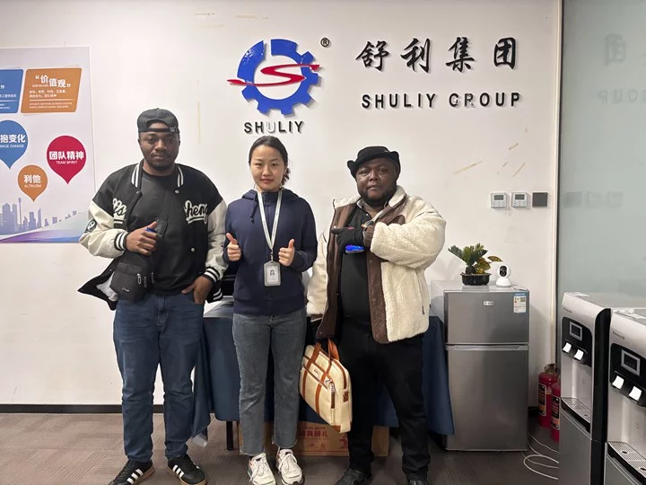 Kenyan customers visit