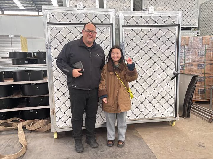 South African customers visit